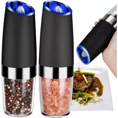 OEM Elektriska Salt- Och Pepperparkvarnar – Pack De 2 Avec Fonction Gravitations - Publicité OEM Elektriska Salt- Och Pepperparkvarnar – Pack De 2 Avec Fonction Gravitations - Publicité