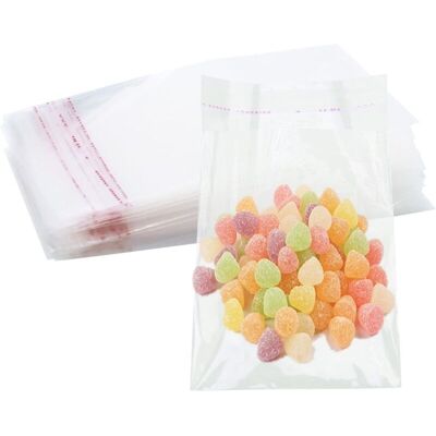 OEM Sachets Cellophane Transparent 300 Pièces 8x12 Cm Pour Biscuits Bonbons Chocolats Bijoux Emballage Pratique Polyvalent -ulisem - Publicité OEM Sachets Cellophane Transparent 300 Pièces 8x12 Cm Pour Biscuits Bonbons Chocolats Bijoux Emballage Pratique Polyvalent -ulisem - Publicité