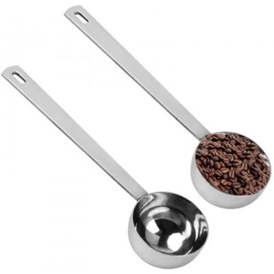 OEM Cuillères À Café En Acier Inoxydable Lot De 2, Parfaites Pour Dosettes, Café, Thé Et Farine, Design Ergonomique Et Solide -ulisem - Publicité OEM Cuillères À Café En Acier Inoxydable Lot De 2, Parfaites Pour Dosettes, Café, Thé Et Farine, Design Ergonomique Et Solide -ulisem - Publicité