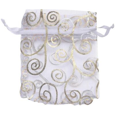 FATRD 100 Mini Sachets À Bonbons En Organza Transparent, Petits Sachets Cadeaux À Cordon, Sachets À Friandises Pour Mariage, Sachets À Biscuits Pour Cadeaux De Fête-15x10cm - Publicité FATRD 100 Mini Sachets À Bonbons En Organza Transparent, Petits Sachets Cadeaux À Cordon, Sachets À Friandises Pour Mariage, Sachets À Biscuits Pour Cadeaux De Fête-15x10cm - Publicité