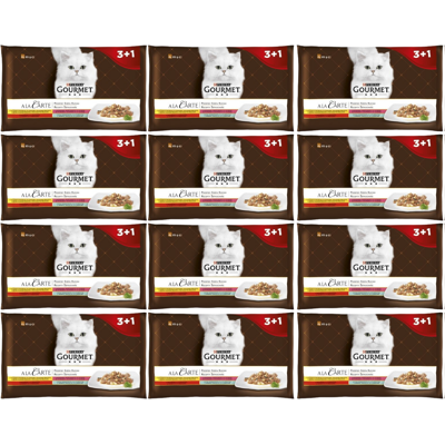 OEM Purina Gourmet Perle Ala Carte Assortiment De Saveurs 48x85g - Publicité OEM Purina Gourmet Perle Ala Carte Assortiment De Saveurs 48x85g - Publicité