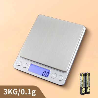 OEM Balance De Cuisine, 3 Kg X 0,1 G, Balance De Haute Précision Avec Fonction Tare Et Fonction Comptage, Idéale Pour Peser Les Ingrédients, Les Bijoux, L'Or Et Les Timbres. Publicité OEM Balance De Cuisine, 3 Kg X 0,1 G, Balance De Haute Précision Avec Fonction Tare Et Fonction Comptage, Idéale Pour Peser Les Ingrédients, Les Bijoux, L'Or Et Les Timbres. Publicité