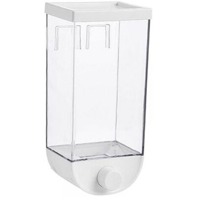 OEM Distributeur Mural De Céréales Pour Aliments Secs, Pour Céréales, Noix, Haricots, Bonbons, Riz, Flocons D'Avoine, Récipient De Rangement (blanc) - Publicité OEM Distributeur Mural De Céréales Pour Aliments Secs, Pour Céréales, Noix, Haricots, Bonbons, Riz, Flocons D'Avoine, Récipient De Rangement (blanc) - Publicité