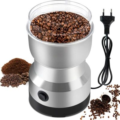 OEM Moulin À Café Électrique 300ml Moulins Multifonctionnels,moulin A Graines Quatre Lames En Acier Inoxydable Pour Un Broyage Fin Et Efficace,pour Moudre Les Grains De Café, Épices,les Graines De Lin Etc - Publicité OEM Moulin À Café Électrique 300ml Moulins Multifonctionnels,moulin A Graines Quatre Lames En Acier Inoxydable Pour Un Broyage Fin Et Efficace,pour Moudre Les Grains De Café, Épices,les Graines De Lin Etc - Publicité
