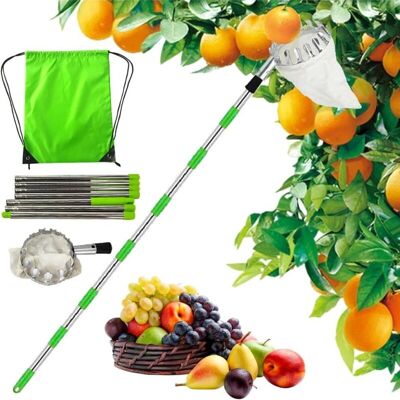 OEM Cueille Fruit Con Perche,cueilleur De Fruits Amovible,2.8m Ramasse,cueille Cerise,cueille Pomme,cueille Fruit - Publicité OEM Cueille Fruit Con Perche,cueilleur De Fruits Amovible,2.8m Ramasse,cueille Cerise,cueille Pomme,cueille Fruit - Publicité