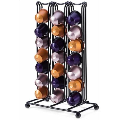 OEM Porte Café Capsules, Nespresso Cafe Capsules, Capsules Coffee Pod Holder Stand, Support Stockage Casier À Café (noir) - Publicité OEM Porte Café Capsules, Nespresso Cafe Capsules, Capsules Coffee Pod Holder Stand, Support Stockage Casier À Café (noir) - Publicité