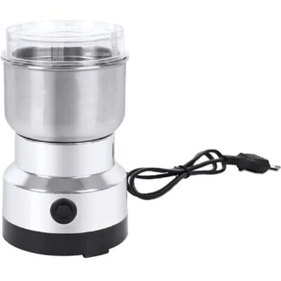 OEM Moulin À Café, Moulin À Épices, Moulin À Grains De Café Électrique 150 W, Mini Broyeur Domestique, Broyeur D'Herbes Multifonctions Pour Grains, Noix, Assaisonnement De Grains De Café, Épices - Publicité OEM Moulin À Café, Moulin À Épices, Moulin À Grains De Café Électrique 150 W, Mini Broyeur Domestique, Broyeur D'Herbes Multifonctions Pour Grains, Noix, Assaisonnement De Grains De Café, Épices - Publicité
