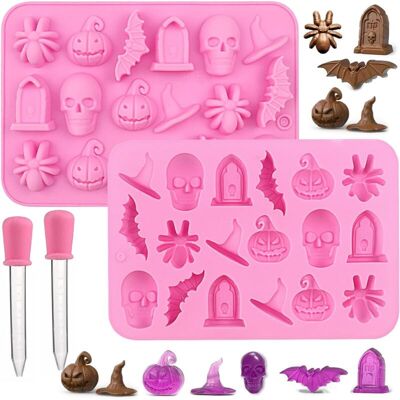OEM Moules En Silicone Pour Halloween, Bonbons Au Chocolat, Bonbons Mous, - Publicité OEM Moules En Silicone Pour Halloween, Bonbons Au Chocolat, Bonbons Mous, - Publicité