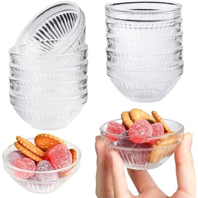 OEM Ensemble De 10 Petits Bols En Verre De 75 Ml, Parfaits Pour Les Sauces, Les Épices, Les Confitures, La Sauce Soja Et Les Amuse-gueules. Empilables Et Réutilisables. Publicité OEM Ensemble De 10 Petits Bols En Verre De 75 Ml, Parfaits Pour Les Sauces, Les Épices, Les Confitures, La Sauce Soja Et Les Amuse-gueules. Empilables Et Réutilisables. Publicité