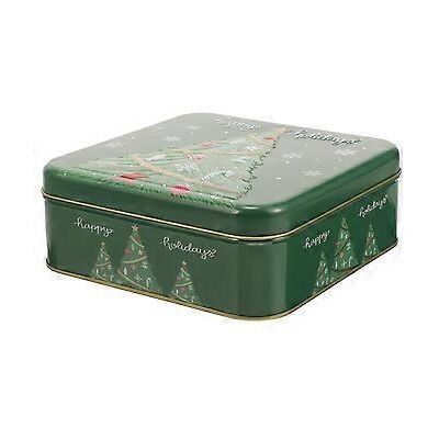 BLYNO Boîte À Biscuits De Noël En Fer-blanc, Petite Boîte Cadeau Pour Bonbons Et Friandises (verte) - Publicité BLYNO Boîte À Biscuits De Noël En Fer-blanc, Petite Boîte Cadeau Pour Bonbons Et Friandises (verte) - Publicité