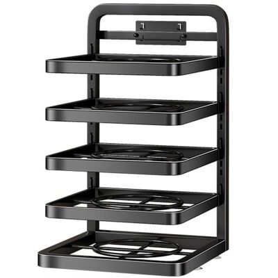 MCKENSA Étagère De Rangement De Comptoir À 5 Niveaux, Amovible Et Réglable En Hauteur, Idéale Pour Les Plats Préparés Et Les Fondues. Publicité MCKENSA Étagère De Rangement De Comptoir À 5 Niveaux, Amovible Et Réglable En Hauteur, Idéale Pour Les Plats Préparés Et Les Fondues. Publicité