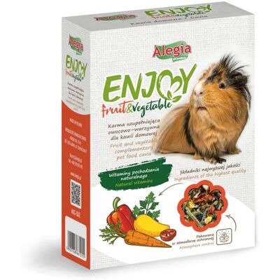 OEM Alegia Enjoy Fruits Et Légumes Pour Cobayes 340 G - Publicité OEM Alegia Enjoy Fruits Et Légumes Pour Cobayes 340 G - Publicité