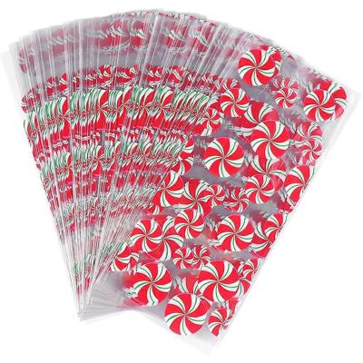 FATRD 200 Sachets En Cellophane Pour Bonbons De Noël Pour Enfants, Sachets Cadeaux Et Sachets À Biscuits.-27x12cm - Publicité FATRD 200 Sachets En Cellophane Pour Bonbons De Noël Pour Enfants, Sachets Cadeaux Et Sachets À Biscuits.-27x12cm - Publicité