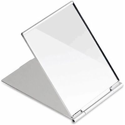 OEM Miroir De Maquillage Portable Et Pliable Avec Corps En Aluminium Ultra-mince, Miroir De Voyage De 10 X 7,6 Cm (4 X 3 Pouces), Un Petit Miroir Adapté Aux Voyages, Dans La Salle De Bain, Pour Le Maquill - Publicité OEM Miroir De Maquillage Portable Et Pliable Avec Corps En Aluminium Ultra-mince, Miroir De Voyage De 10 X 7,6 Cm (4 X 3 Pouces), Un Petit Miroir Adapté Aux Voyages, Dans La Salle De Bain, Pour Le Maquill - Publicité