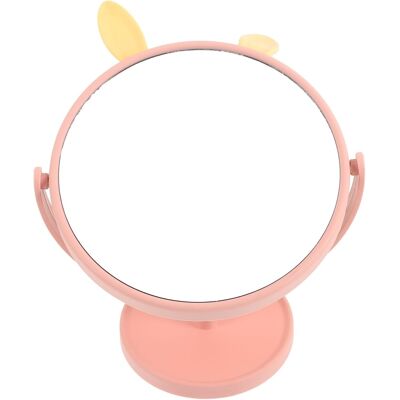 SLOWMOOSE Miroir De Maquillage Sur Pied En Forme De Lapin, Format Compact, Style Kawaii Mignon, Ou Les Dortoirs - Publicité SLOWMOOSE Miroir De Maquillage Sur Pied En Forme De Lapin, Format Compact, Style Kawaii Mignon, Ou Les Dortoirs - Publicité
