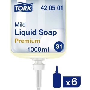 TORK Mild 420501 Savon liquide 1 l 6 pc(s) Q797762 - Publicité TORK Mild 420501 Savon liquide 1 l 6 pc(s) Q797762 - Publicité