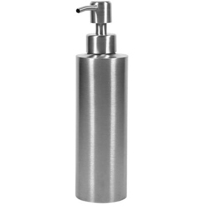 OEM Distributeur De Savon À Lotion Liquide En Acier Inoxydable 304 À Ressort Pompe Gel Douche Liquide Vaisselle Shampooing Huile 11 Oz Pour Salle De Bain Cuisine Argent - Publicité OEM Distributeur De Savon À Lotion Liquide En Acier Inoxydable 304 À Ressort Pompe Gel Douche Liquide Vaisselle Shampooing Huile 11 Oz Pour Salle De Bain Cuisine Argent - Publicité