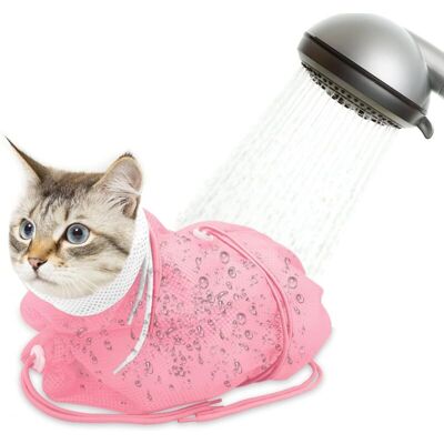 OEM Sac De Douche En Maille Respirante Rose 50 X 70 Cm, 1 Pièce, Anti-rayures, Réglable, Pour La Coupe Des Ongles Et Le Bain - Publicité OEM Sac De Douche En Maille Respirante Rose 50 X 70 Cm, 1 Pièce, Anti-rayures, Réglable, Pour La Coupe Des Ongles Et Le Bain - Publicité