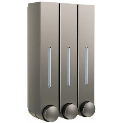 SANS MARQUE Distributeur Et Organisateur De Pompe De Douche Mural Chambres - Contient Du Shampoing, Du Savon, Du Revitalisant, Du Gel Douche, De La Lotion - Chambres Claires, Bouton-poussoir - Chaque Ch - Publicité SANS MARQUE Distributeur Et Organisateur De Pompe De Douche Mural Chambres - Contient Du Shampoing, Du Savon, Du Revitalisant, Du Gel Douche, De La Lotion - Chambres Claires, Bouton-poussoir - Chaque Ch - Publicité