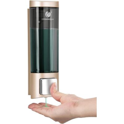 GRASSLIN Distributeurs De Savon Liquide Pour Douche Muraux - Distributeur De Lotion Pour Les Mains Mural - Pompe Distributeur De Savon 200ml - Boîte De Shampooing Lotion Gel Douche Pour Toilette Salle De Bain' - Publicité GRASSLIN Distributeurs De Savon Liquide Pour Douche Muraux - Distributeur De Lotion Pour Les Mains Mural - Pompe Distributeur De Savon 200ml - Boîte De Shampooing Lotion Gel Douche Pour Toilette Salle De Bain' - Publicité