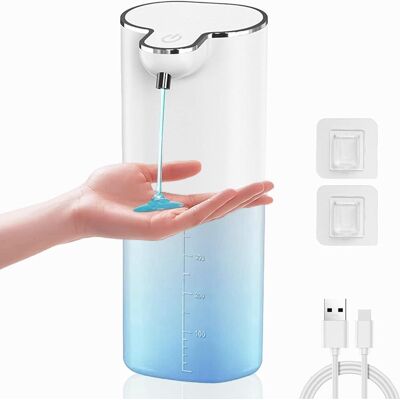 OEM Savon Automatique Savon Liquide Sans Contact Rechargeable 400 Ml Support Mural 4 Volumes De Mousse Réglables Savon Électrique Ipx5 Avec Capteur De Mouvement Infrarouge - Nettoyage Automatique - Publicité OEM Savon Automatique Savon Liquide Sans Contact Rechargeable 400 Ml Support Mural 4 Volumes De Mousse Réglables Savon Électrique Ipx5 Avec Capteur De Mouvement Infrarouge - Nettoyage Automatique - Publicité