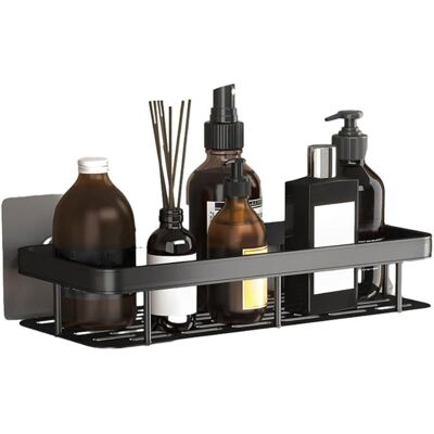 SANS MARQUE Shower Caddy Shelf No Drilling, Adhesive Shower Storage Rack With Soap Razor Holder, Shower Shelf Stainless Steel Adhesive Wall Mount Bathroom Storage Organiser For Bathroom Kitchen - Publicité SANS MARQUE Shower Caddy Shelf No Drilling, Adhesive Shower Storage Rack With Soap Razor Holder, Shower Shelf Stainless Steel Adhesive Wall Mount Bathroom Storage Organiser For Bathroom Kitchen - Publicité