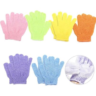 OEM Gants Exfoliants Corps Lot De 6 Paires Couleurs Variées Pour Toute La Famille - Parfait Pour Douche, Bain, Spa -ulisem - Publicité OEM Gants Exfoliants Corps Lot De 6 Paires Couleurs Variées Pour Toute La Famille - Parfait Pour Douche, Bain, Spa -ulisem - Publicité