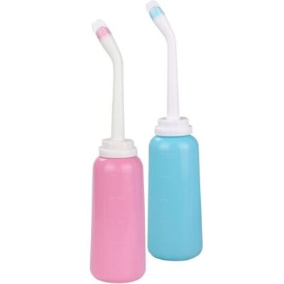 OEM Lot De 2 Flacons Bidet Portables Et Personnels, Pour Soins Et Nettoyage Doux Après L'Accouchement, Hygiène Intime Féminine, Nettoyage Périnéal Personnel, Bidet De Voyage Portable De 500 Ml - Publicité OEM Lot De 2 Flacons Bidet Portables Et Personnels, Pour Soins Et Nettoyage Doux Après L'Accouchement, Hygiène Intime Féminine, Nettoyage Périnéal Personnel, Bidet De Voyage Portable De 500 Ml - Publicité
