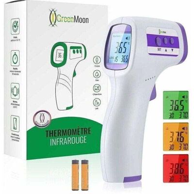 OEM Thermomètre Frontal Infrarouge Sans Contact Avec Écran Lcd Et Mémoire – Pour Adulte, Enfant Et Objets - Publicité OEM Thermomètre Frontal Infrarouge Sans Contact Avec Écran Lcd Et Mémoire – Pour Adulte, Enfant Et Objets - Publicité