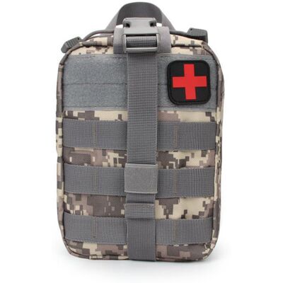 OEM Trousse De Premiers Secours Tactique Camouflage, Accessoires Médicaux, Kit D'Accessoires Camouflage, Sac De Rangement D'Urgence Pour Les Interventions Routières En Extérieur - Publicité OEM Trousse De Premiers Secours Tactique Camouflage, Accessoires Médicaux, Kit D'Accessoires Camouflage, Sac De Rangement D'Urgence Pour Les Interventions Routières En Extérieur - Publicité