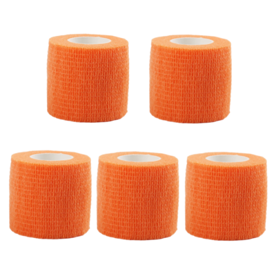 OEM Lot De 5 Pansements Adhésifs Anti-callosités Unis, Ruban Élastique Anti-usure Pour Les Mains Et Les Ongles, 5 Cm X 4,5 M, Orange - Publicité OEM Lot De 5 Pansements Adhésifs Anti-callosités Unis, Ruban Élastique Anti-usure Pour Les Mains Et Les Ongles, 5 Cm X 4,5 M, Orange - Publicité