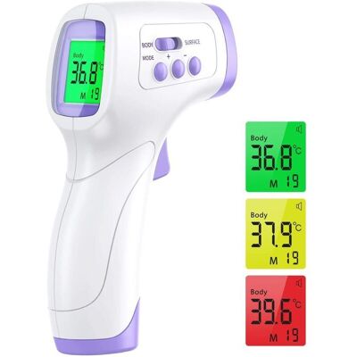 OEM Thermometre Frontal Adulte, Thermometre Sans Contact Avec Affichage À Lcd, Thermomètre Frontal Infrarouge Bébé Enfant Adulte, Thermometre Infrarouge Avec Lecteur Rapide 99 Données Enregistrées, -versa - Publicité OEM Thermometre Frontal Adulte, Thermometre Sans Contact Avec Affichage À Lcd, Thermomètre Frontal Infrarouge Bébé Enfant Adulte, Thermometre Infrarouge Avec Lecteur Rapide 99 Données Enregistrées, -versa - Publicité