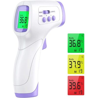 OEM Thermomètre Frontal Infrarouge 2 En 1 Pour Bébés Et Adultes, Sans Contact. Alerte Fièvre, Écran Lcd, Fonction Mémoire (99 Données). Praticable Pour Les Objets Et Les Personnes-dou - Publicité OEM Thermomètre Frontal Infrarouge 2 En 1 Pour Bébés Et Adultes, Sans Contact. Alerte Fièvre, Écran Lcd, Fonction Mémoire (99 Données). Praticable Pour Les Objets Et Les Personnes-dou - Publicité