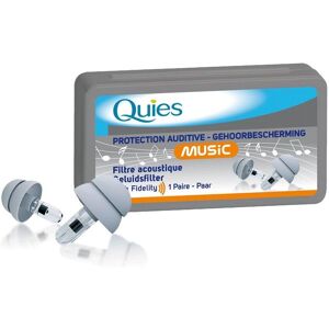 Quies - Bouchons d Oreilles Musiciens Gris - Publicité