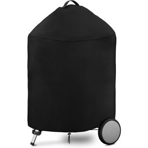 OEM Housse Barbecue Rond Exterieur Imperméable, Tissu Oxford 420d, Coupe-vent, Anti-uv Bache De Protection Barbecue Bbq Grill Avec Poignées (71x68cm) - Noir - Publicité OEM Housse Barbecue Rond Exterieur Imperméable, Tissu Oxford 420d, Coupe-vent, Anti-uv Bache De Protection Barbecue Bbq Grill Avec Poignées (71x68cm) - Noir - Publicité