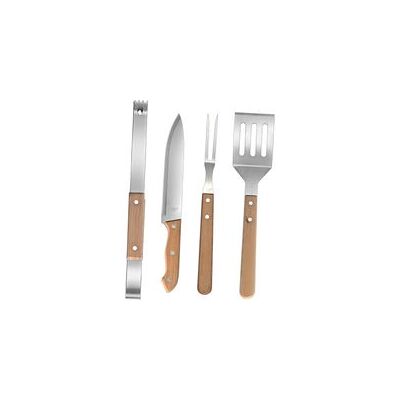 ENLENK Kit Ustensiles De Barbecue Acier Inoxydable Avec Manches Bois Pratiques Pour Camping Et Cuisine Extérieure Spatule Pince Fourchette Et Couteau Ergonomiques Résistants Et Faciles À - Publicité ENLENK Kit Ustensiles De Barbecue Acier Inoxydable Avec Manches Bois Pratiques Pour Camping Et Cuisine Extérieure Spatule Pince Fourchette Et Couteau Ergonomiques Résistants Et Faciles À - Publicité