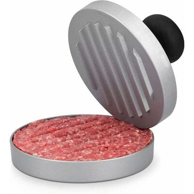 JSSEVN Presse À Hamburger - Presse À Steak Haché 12cm - Appareil À Burger Pour Cuisine Viande Hachée - Fond Amovible - Grill Barbecue Poêle - Publicité JSSEVN Presse À Hamburger - Presse À Steak Haché 12cm - Appareil À Burger Pour Cuisine Viande Hachée - Fond Amovible - Grill Barbecue Poêle - Publicité