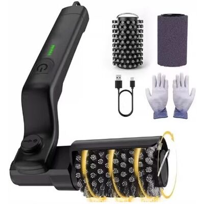 KEEMOTE Brosse De Nettoyage Électrique Pour Barbecue, Tête Rotative 360° Haute Puissance, Élimine Les Résidus De Graisse Tenaces Sur Grilles, Poêles Et Accessoires De Cuisson - Publicité KEEMOTE Brosse De Nettoyage Électrique Pour Barbecue, Tête Rotative 360° Haute Puissance, Élimine Les Résidus De Graisse Tenaces Sur Grilles, Poêles Et Accessoires De Cuisson - Publicité