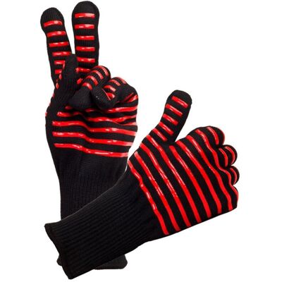 PELTOR Jeffergarden Gants De Feu Pour Barbecue, 2 Pièces, Ignifuges, Résistants Aux Hautes Températures, Four À Micro-ondes Pour Industriel - Publicité PELTOR Jeffergarden Gants De Feu Pour Barbecue, 2 Pièces, Ignifuges, Résistants Aux Hautes Températures, Four À Micro-ondes Pour Industriel - Publicité