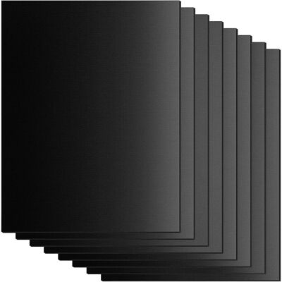 AQUAFORGE Tapis De Cuisson Pour Barbecue, Lot De 8 Tapis Antiadhésifs En Téflon Pour Barbecue À Gaz, Papier Cuisson Réutilisable, Compatible Avec Barbecue Au Charbon De Bois, Barbecue Électrique Et Four. Publicité AQUAFORGE Tapis De Cuisson Pour Barbecue, Lot De 8 Tapis Antiadhésifs En Téflon Pour Barbecue À Gaz, Papier Cuisson Réutilisable, Compatible Avec Barbecue Au Charbon De Bois, Barbecue Électrique Et Four. Publicité