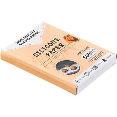 AQUAFORGE 200 Feuilles De Papier Barbecue De Qualité Alimentaire — Papier De Cuisson Résistant À La Graisse Et À La Chaleur Pour La Boulangerie - Publicité AQUAFORGE 200 Feuilles De Papier Barbecue De Qualité Alimentaire — Papier De Cuisson Résistant À La Graisse Et À La Chaleur Pour La Boulangerie - Publicité