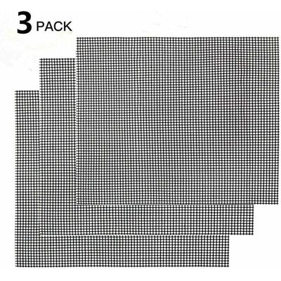 TRYWISE Grille Pour Barbecue Réutilisable, Tapis Culinaire Antiadhésif Pour Grill – 3 Pièces, Papier Cuisson Résistant À La Chaleur (jusqu’à 260 °c), Idéal Pour Grils Intérieurs Et Extérieurs, Noir, 42 Cm - Publicité TRYWISE Grille Pour Barbecue Réutilisable, Tapis Culinaire Antiadhésif Pour Grill – 3 Pièces, Papier Cuisson Résistant À La Chaleur (jusqu’à 260 °c), Idéal Pour Grils Intérieurs Et Extérieurs, Noir, 42 Cm - Publicité