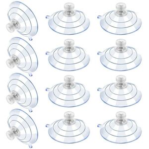 ZVD 12 Grandes Ventouses, Ventouses En Plastique, Ventouse Anti-collision Transparente, Écrou À Vis En Caoutchouc, Ventouse En Métal, Remplacement En Pvc Transparent Solide Avec Écrou À Vis (60m5-10) - Publicité ZVD 12 Grandes Ventouses, Ventouses En Plastique, Ventouse Anti-collision Transparente, Écrou À Vis En Caoutchouc, Ventouse En Métal, Remplacement En Pvc Transparent Solide Avec Écrou À Vis (60m5-10) - Publicité