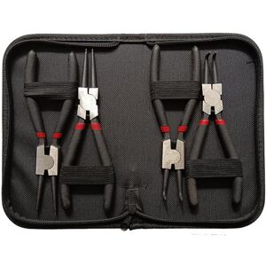 Lauwexe – Lot De 4 Pinces À Circlips 7 Pouces – Acier Au Chrome Vanadium – Poignées Antidérapantes – Pour Installation Et Retrait De Ressorts - Publicité Lauwexe – Lot De 4 Pinces À Circlips 7 Pouces – Acier Au Chrome Vanadium – Poignées Antidérapantes – Pour Installation Et Retrait De Ressorts - Publicité