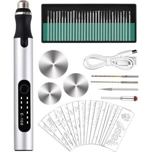 ODIPIE Stylo Graveur Électrique, Graveur Électrique Mini Outil Graver Bricolage, Mini Stylo De Gravure Usb Rechargeable Stylo Graveur Multifonctionnel, Pour Bijoux Métal Verre Pierre Plastique Bois - Publicité ODIPIE Stylo Graveur Électrique, Graveur Électrique Mini Outil Graver Bricolage, Mini Stylo De Gravure Usb Rechargeable Stylo Graveur Multifonctionnel, Pour Bijoux Métal Verre Pierre Plastique Bois - Publicité