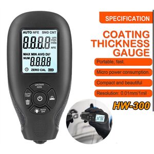 ROSVOLA Testeur D'Épaisseur De Peinture, Jauge D'Épaisseur Numérique Lcd Portable, 0-2000um Pour Mesure De La Peinture Automobile - Publicité ROSVOLA Testeur D'Épaisseur De Peinture, Jauge D'Épaisseur Numérique Lcd Portable, 0-2000um Pour Mesure De La Peinture Automobile - Publicité