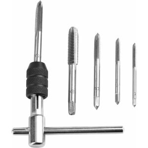 Zvd - 5pcs Tarauds À Goujure Droite À Main Métrique Assortiment M3 M4 M5 M6 M8 Avec 1pc Clé Réglable, Ensemble De Taraudage À Filetage En Acier Avec Tourne-à-gauche En T Pour Filet Rapporté - Publicité Zvd - 5pcs Tarauds À Goujure Droite À Main Métrique Assortiment M3 M4 M5 M6 M8 Avec 1pc Clé Réglable, Ensemble De Taraudage À Filetage En Acier Avec Tourne-à-gauche En T Pour Filet Rapporté - Publicité