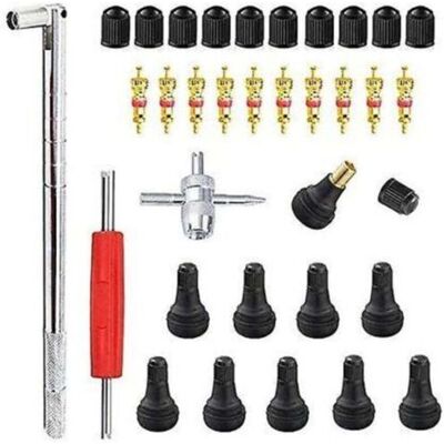 ABYSSE Outil De Démontage De Valve De Pneu 23pcs, Extracteur De Noyau De Valve Pour Le Remplacement De Voiture, Noyau De Valve 10pcs, Outil De Réparation De Valve De Pneu 4 1, Outil De Réparation De Valve De - Publicité ABYSSE Outil De Démontage De Valve De Pneu 23pcs, Extracteur De Noyau De Valve Pour Le Remplacement De Voiture, Noyau De Valve 10pcs, Outil De Réparation De Valve De Pneu 4 1, Outil De Réparation De Valve De - Publicité