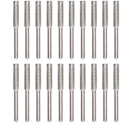 OEM 20pcs Affûteur De La Tronçonneuse Burr Grinceing Tête De Rotation Fichier Affûteur D'Outils Kitsilver 4,8 Mm-crezuo - Publicité OEM 20pcs Affûteur De La Tronçonneuse Burr Grinceing Tête De Rotation Fichier Affûteur D'Outils Kitsilver 4,8 Mm-crezuo - Publicité