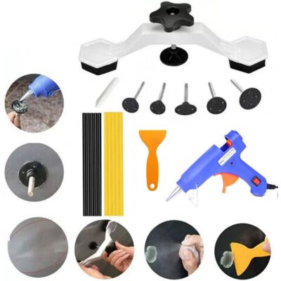 ABYSSE Kit De Débosselage Sans Peinture – Outils De Carrosserie Pour Réparation De Dents – Extracteur Ergonomique – Matériau Robuste Et Durable - Publicité ABYSSE Kit De Débosselage Sans Peinture – Outils De Carrosserie Pour Réparation De Dents – Extracteur Ergonomique – Matériau Robuste Et Durable - Publicité
